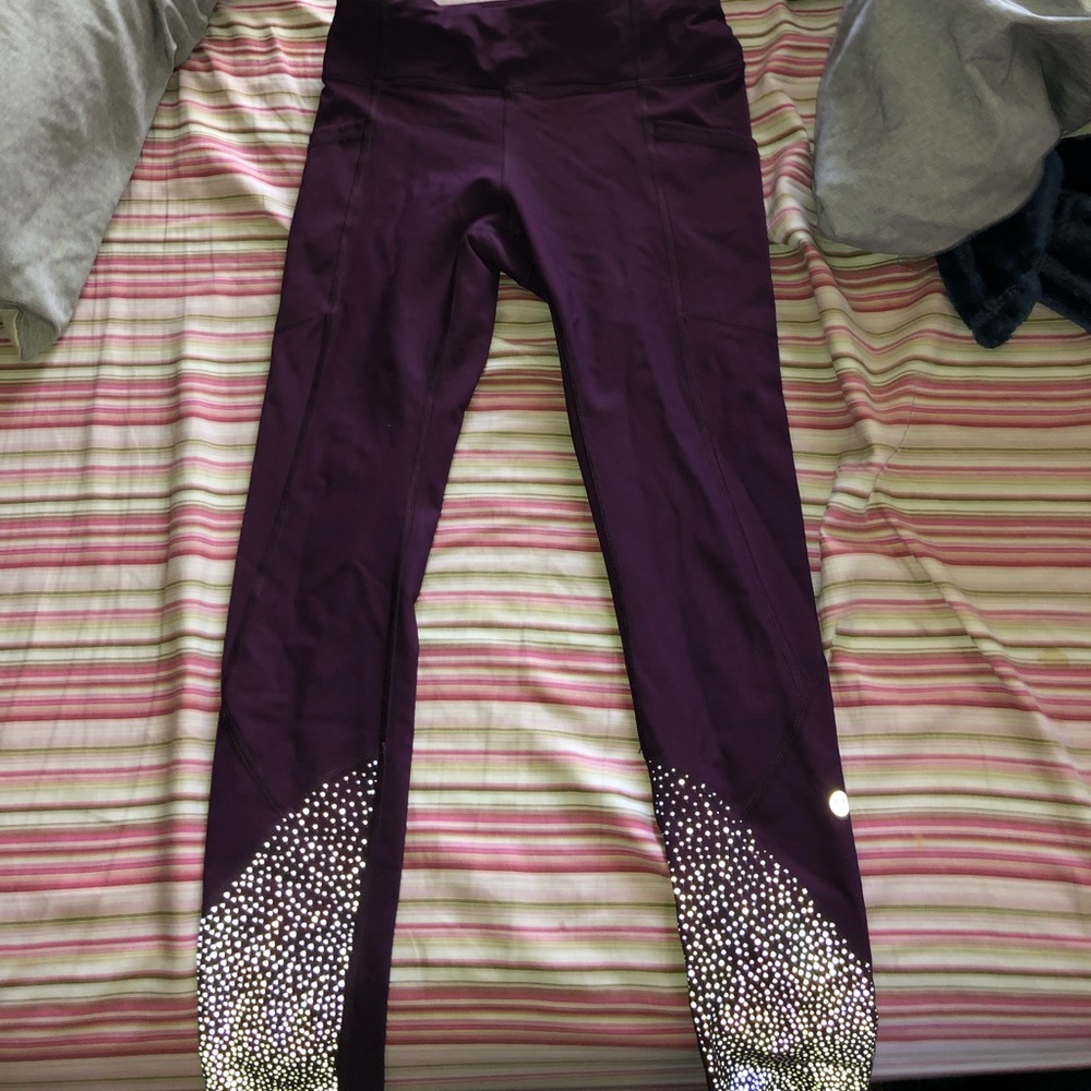 Plum lululemon leggings